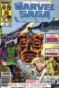 MARVEL SAGA (1985 Series) #3 NEWSSTAND Near Mint Comics Book