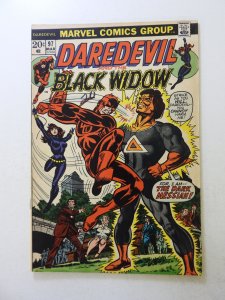 Daredevil #97 (1973) VF- condition ink front cover