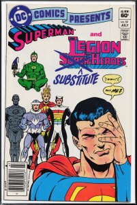 DC Comics Presents #59 (1983) The Legion of Substitute Heroes