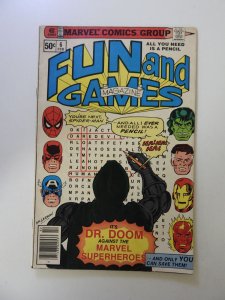 Fun and Games Magazine #6 (1980) FN- condition