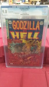 Godzilla In Hell #1 Cover B (2015)