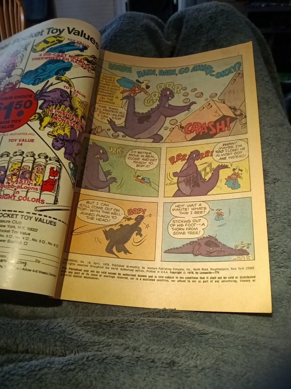 UNDERDOG #18 Whitman Comics Variant 1978 Bronze Age Cartoon Superhero Book