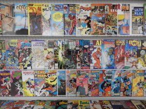 Huge Lot 190+ Comics W/ Batman, Superman, GI Joe, +More! Avg FN Condition!