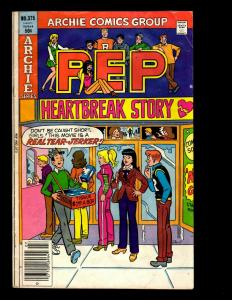 9 Archie Comics Pep # 269 287 375 389 411 Little # 596 607 619 Joke # 285 EK11