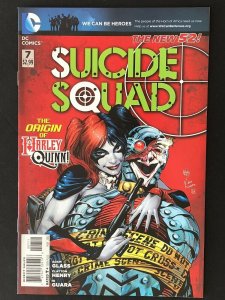 DC New 52 Suicide Squad 7 Ivan Reis Cover Origin of Harley Quinn Joker App - NM+