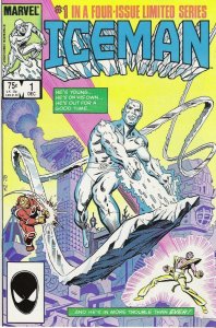 Iceman #1-4 (1984)  complete set  #1 VF/NM, #2 VF/NM, #3 FN-, #4 VF