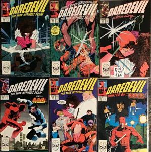 DAREDEVIL MARVEL #253-258 VF-NM SATISFACTION GUARANTEED 