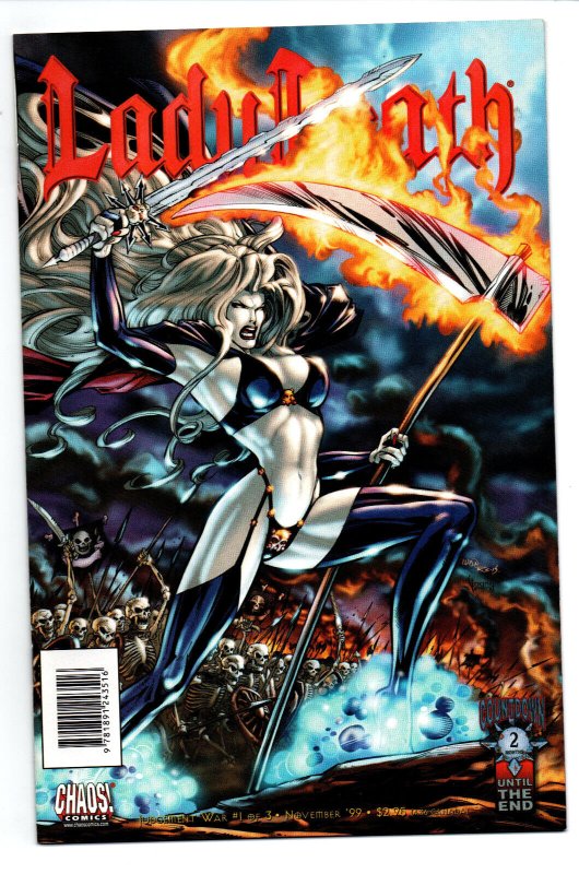 Lady Death Judgement War #1 - Chaos - 1999 - NM 9781891243516