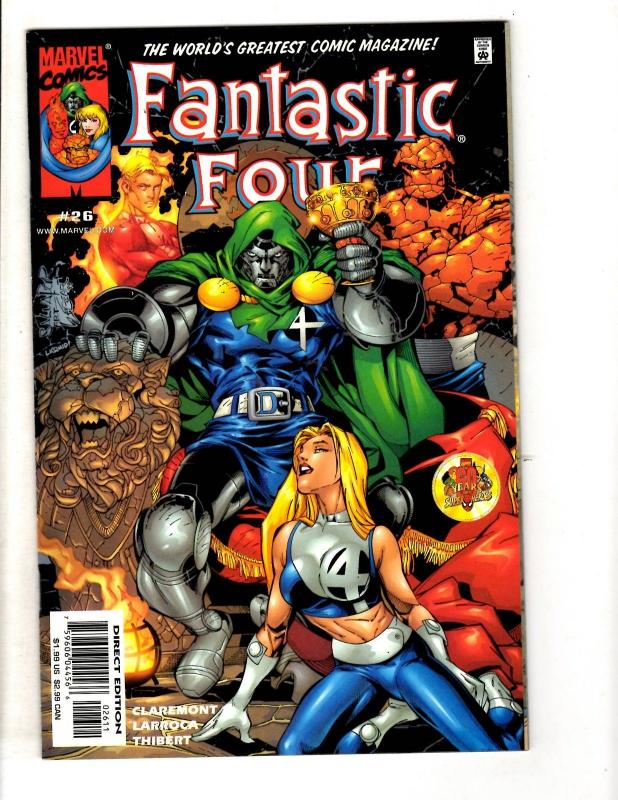 11 Fantastic Four Marvel Comics #26 27 28 29 30 31 32 33 34 35 36 Thing Doom MF2