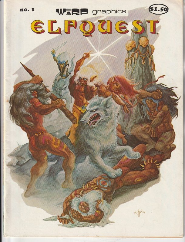 ElfQuest #1,2,3,4,5  The Original Warp Graphic Series !