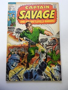 Captain Savage #12 (1969) VG+ Condition