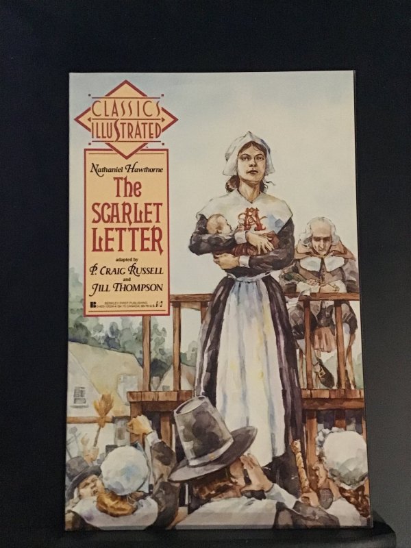Classics Illustrated Nathaniel Hawthorne The Scarlet Letter #6 (1990)