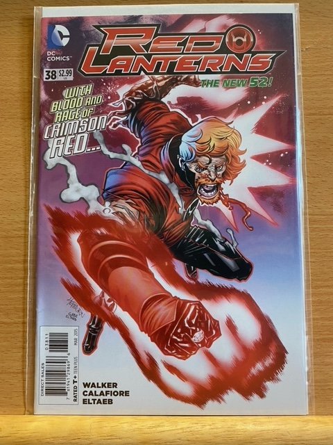 Red Lanterns #34 through #37(2015) MUST SEE!
