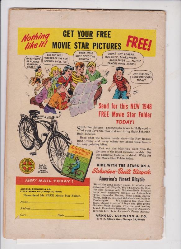 TRU COMICS V1 #72  1948  ALL GOLD  TRUE FBI ADVENTURES