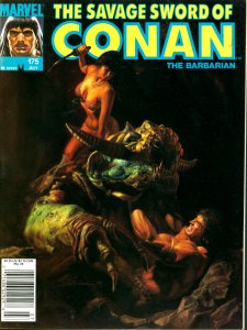 Savage Sword of Conan #175 Marvel Comics 1990 VF