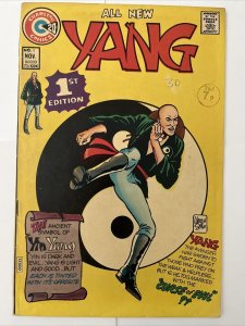 YANG #1 Nov. 1973 Charlton Comics F- 5.0 Martial Arts Comic Book