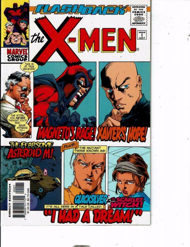 Lot Of 2 Marvel Comic Book X-Men #-1 and Bishop #1  AB5