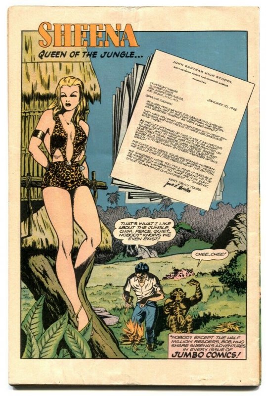 Jungle Comics #78 1946-Kaanga- bondage cover VG-