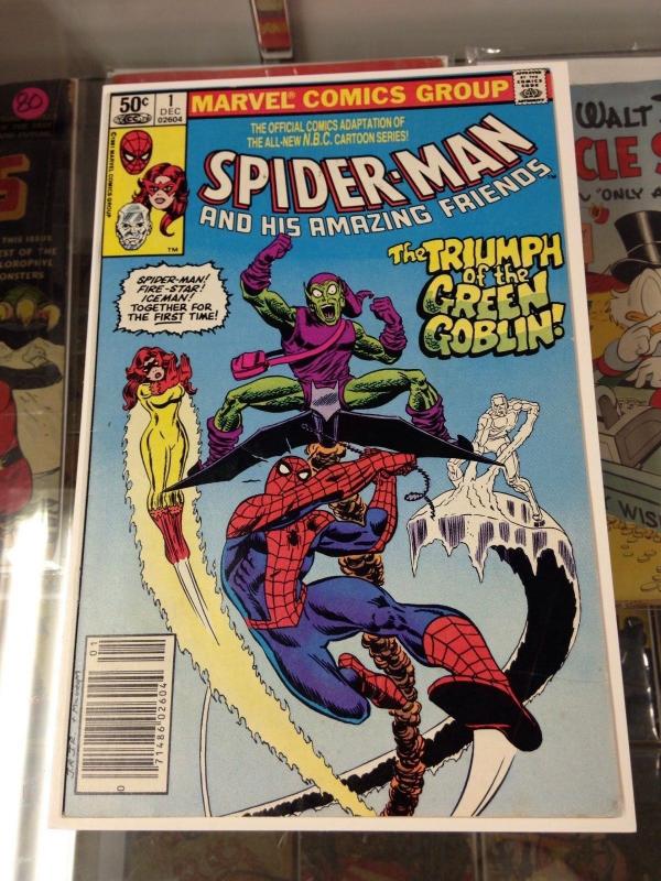 Spider-Man and His Amazing Friends fn/vf(needs pressed)