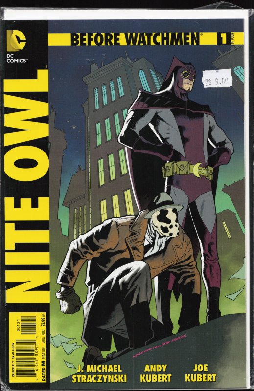 Before Watchmen: Nite Owl #1 Nowlan Cover (2012) Watchmen