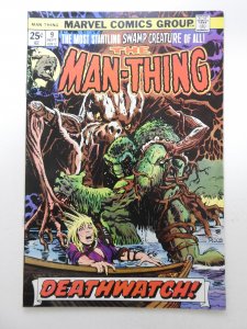 Man-Thing #9 (1974) MVS Intact Sharp Fine/VF Condition!