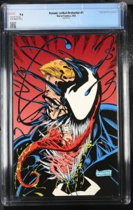VENOM: LETHAL PROTECTOR #1 CGC 9.6 GOLD EDITION SPIDER-MAN WHITE PAGES