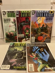 Batman: Legends of the Dark Knight #127-131 “Arrow & The Bat” Set  Denny O’Neil!