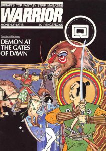 Warrior #18 FN; Fleetway Quality | Marvelman V For Vendetta - we combine shippin 