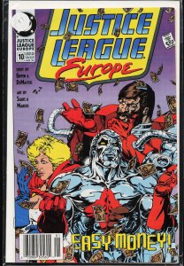 Justice League Europe #10 (1990) Captain Atom