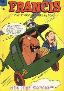 FRANCIS THE FAMOUS TALKING MULE (1951 Series) #1 FC #547 Good Comics Book