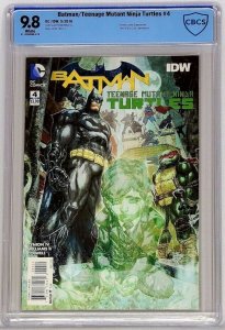 Batman Teenage Mutant Ninja Turtles #4 DC IDW 2016 CBCS 9.8 Shredder Joker