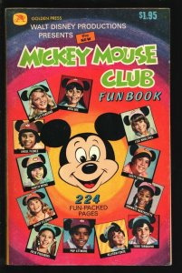 Mickey Mouse Club Fun Book #1 1977-First issue-224 pages-Mouseketeer photo co...