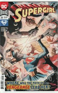 Supergirl # 24 Cover A NM DC Rebirth 2016 Series [G9]