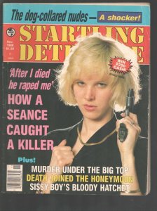 True Detective 11/1988-bombshell gun moll cover-seance solves murder-Violent ...