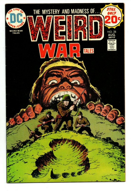 Weird War Tales #28 - War - Horror - 1974 - FN/VF 