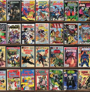 Huge Lot 130+ Comics with Superboy, Classics Illustrated Junior, Batman & More!
