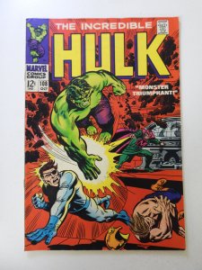 Incredible Hulk #108 FN- condition