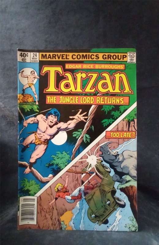 Tarzan #24 1979 Marvel Comics Comic Book