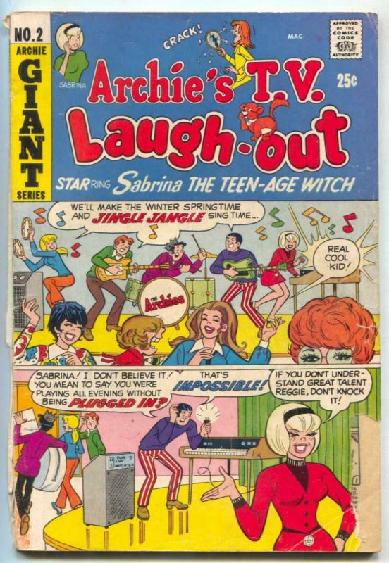 Archie's TV Laugh Out #2 1970- Archies cover- Sabrina-  FAIR