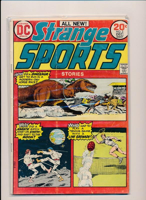 LOT OF 5! DC STRANGE SPORTS #1,2,4,5,6 GOOD/VERY GOOD/FINE (PF56) 