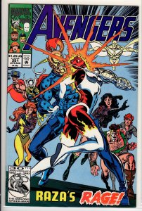 The Avengers #351 Direct Edition (1992) 9.4 NM