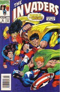Invaders (2nd Series) #2 (Newsstand) VG ; Marvel | low grade comic Roy Thomas