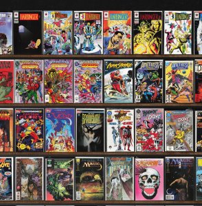 Huge Lot 140+ Comics with X-O Manowar, Hawk And Dove & More!