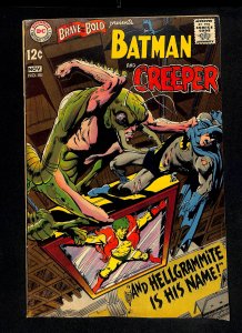 Brave And The Bold #80 Batman The Creeper Neal Adams Cover!