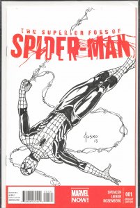 Superior Spider-Man Team-Up #1 Blank Cover (2013) Cloak & Dagger