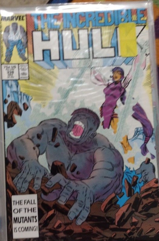 Incredible Hulk  # 338 1987 Marvel DISNEY  grey hulk  TODD MCFARLANE key 1st app