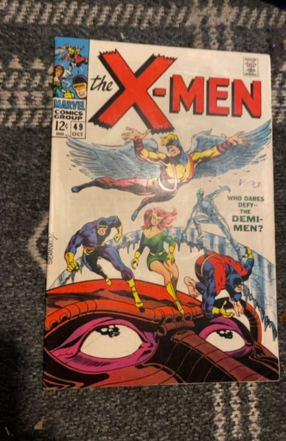 The X-Men #49 (1968) 1st Polaris/Lorna Dane/Steranko