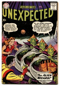 TALES OF THE UNEXPECTED #49 1960 DC SPACE RANGER HEATH VG-