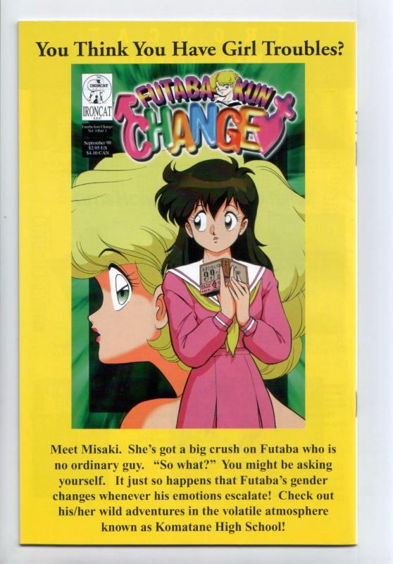 Cutie Honey '90 #9 - Vol. 2 Pt. 3 (Ironcat, 1998) - VF/NM