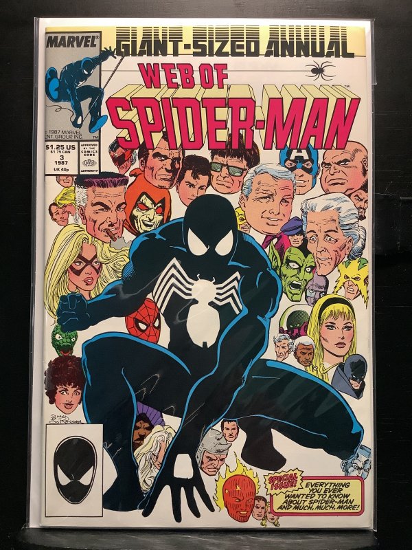 Web of Spider-Man Annual #3 Direct Edition (1987)